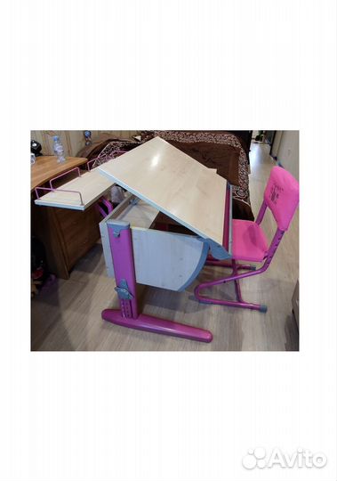 Растущая парта и стул Дэми