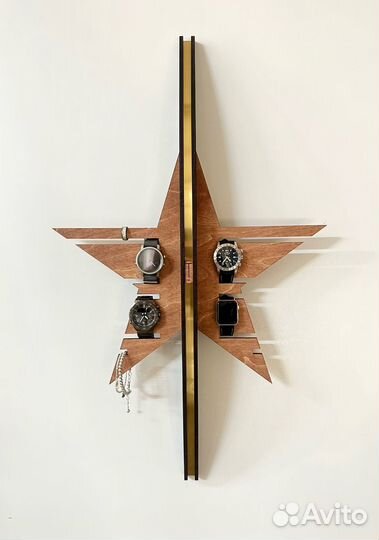 Дизайнерская полка шкатулка для часов 