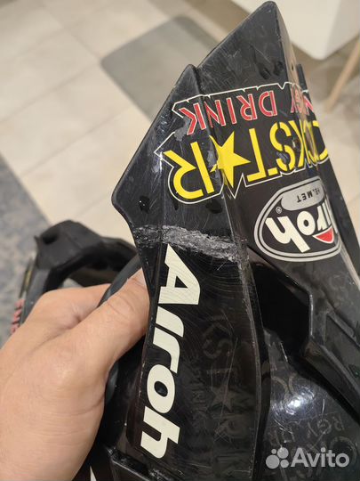 Шлем кроссовый Аiroh Terminator Rockstar