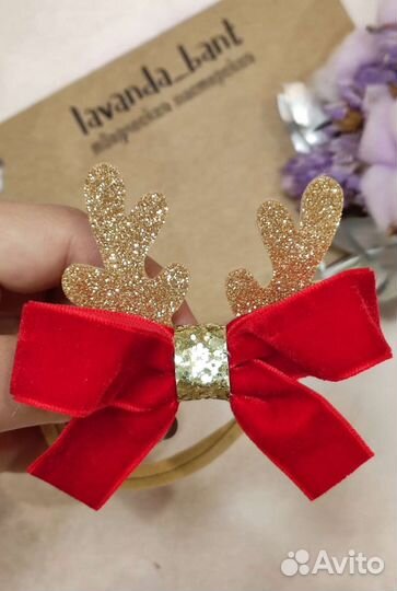 Повязка на голову для девочки