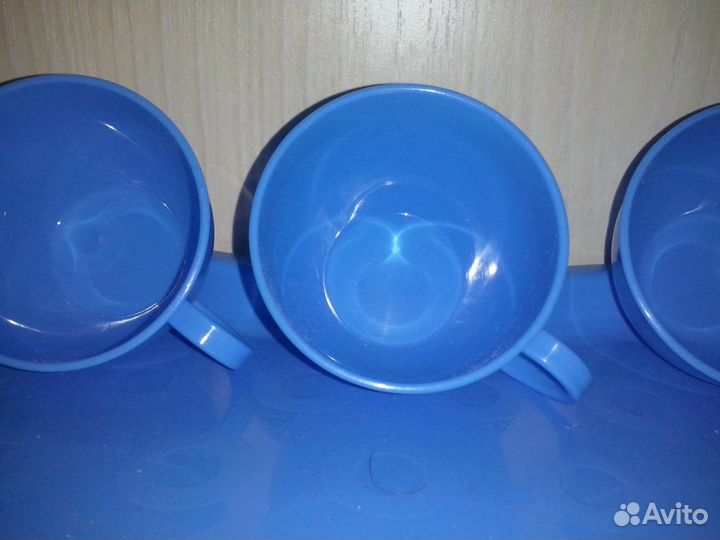 Посудка чайная на три персоны с подносом