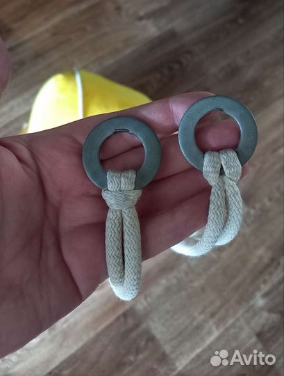 Качели детские деревянные