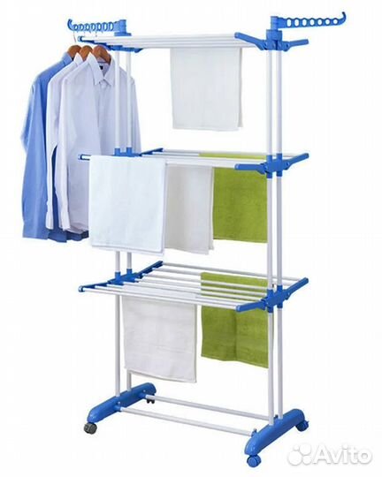 Сушилка стеллаж для белья напольная