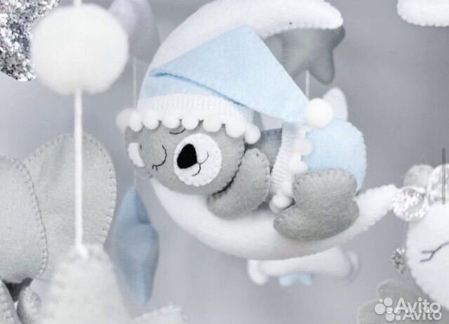 Мобиль на кроватку с подсветкой