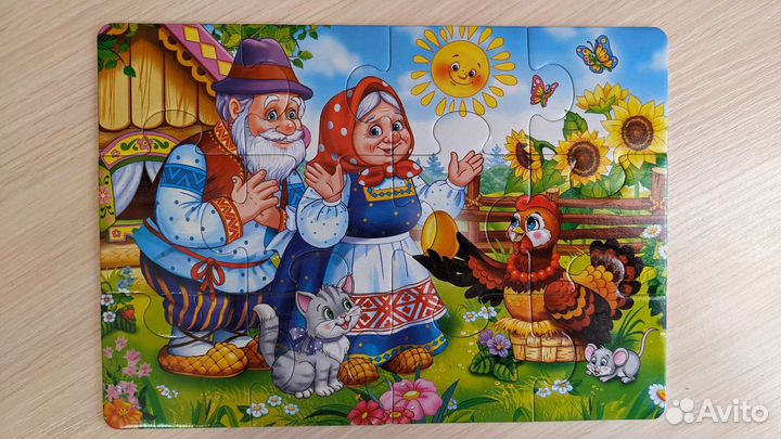 Большой пакет пазлов для малышей