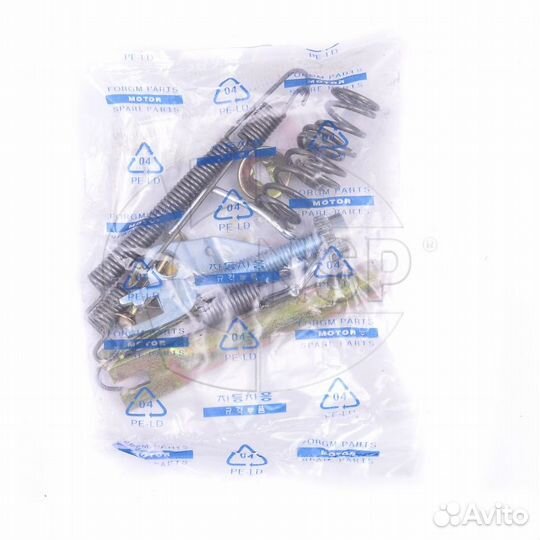 Ремкомплект колодок тормозных задних daewoo matiz