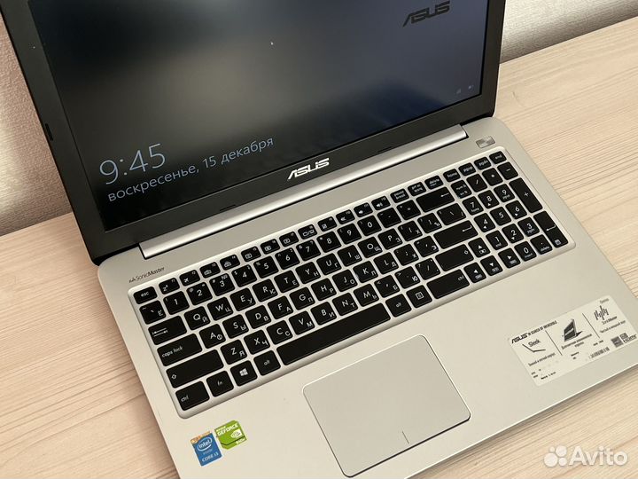 Ноутбук Asus K501l corei36gbgtx940mssd