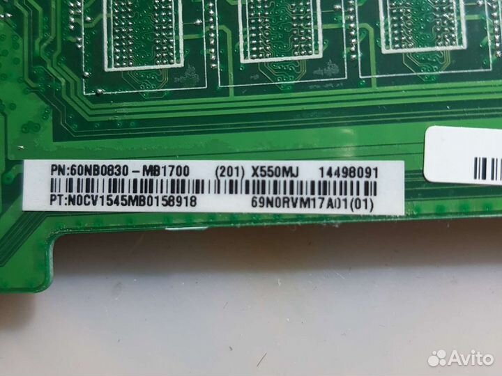 Плата ноутбука Asus X552M