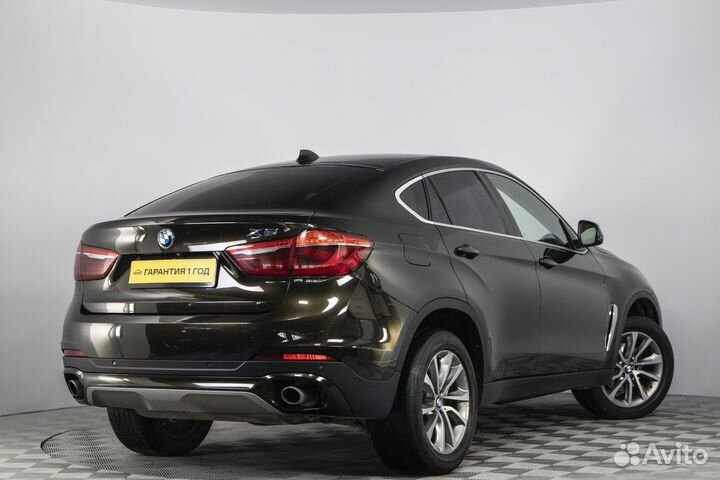 BMW X6 3.0 AT, 2016, 152 215 км