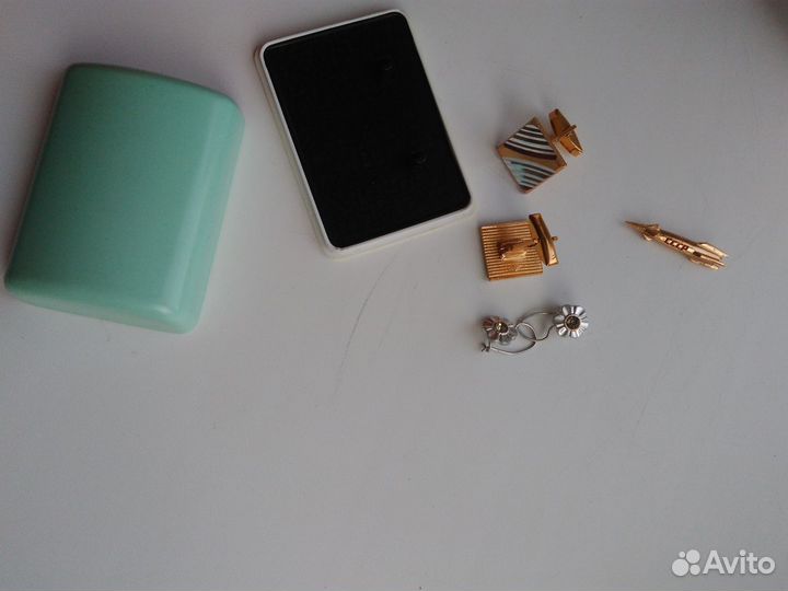 Бижутерия СССР серьги подставка