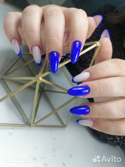 Маникюр с покрытием лаком
