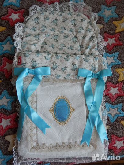 Конверт + одеяло на выписку