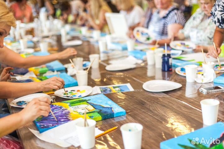 Обучение живописи мастекласс