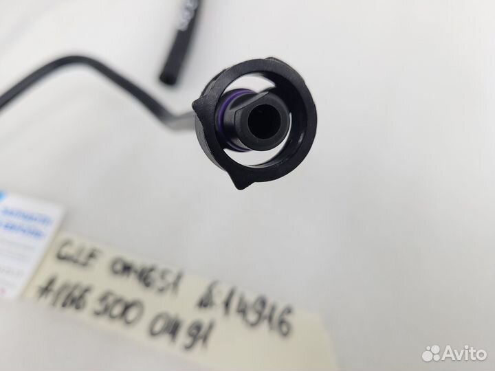 Трубка вакуумная Mercedes W166