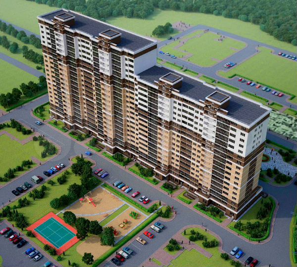 2-к. квартира, 62,1 м², 16/21 эт.