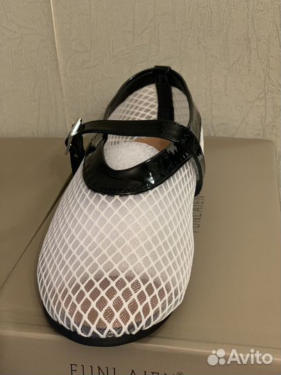 Балетки в сетку