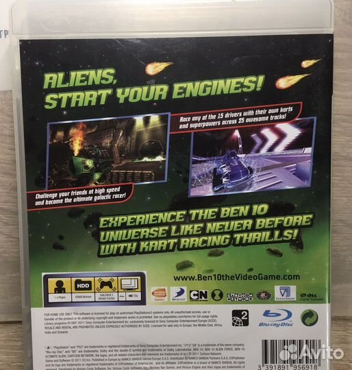 Ben 10: Galactic Racing PS3