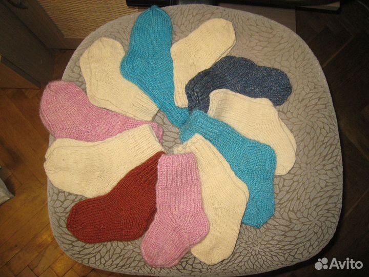 Детские шерстяные носки