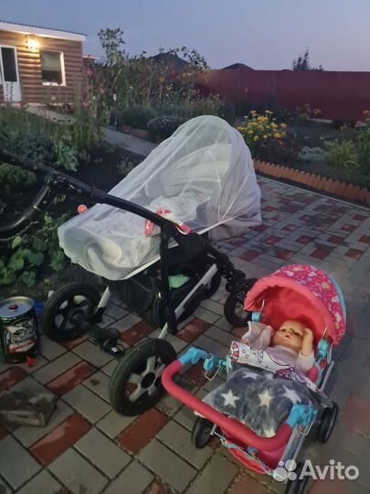 Коляска camarelo 2 в 1