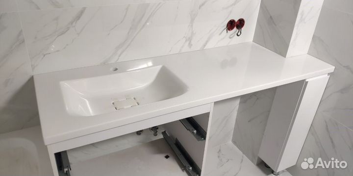Столешница с раковиной в ванную