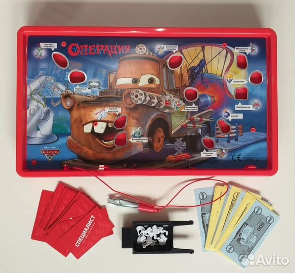 Настольная игра Операция Тачки