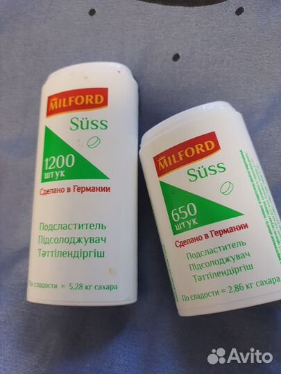 Сахарозаменитель milford