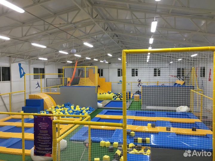 Батутная арена ба-4, детская игровая зона