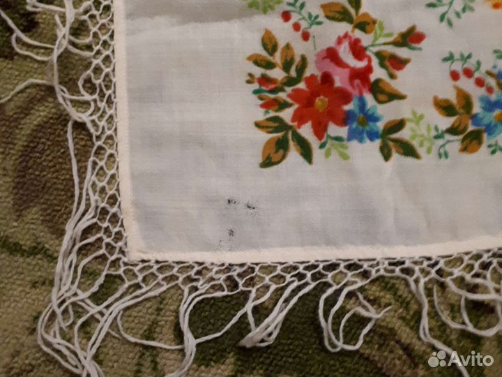 Павлопасадский платок шаль СССР