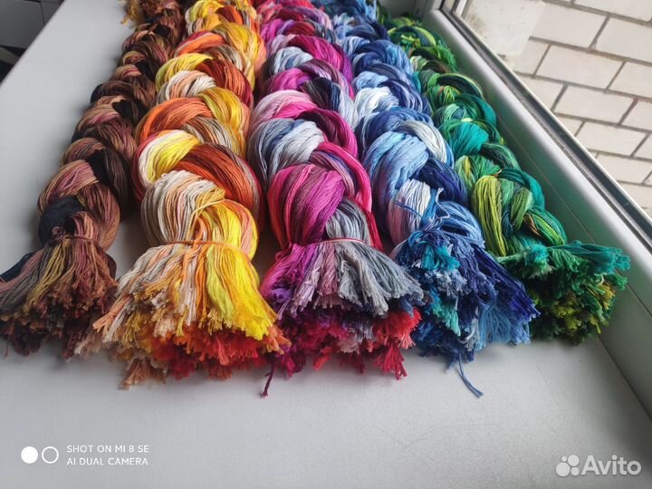 2 кг ниток мулине - прощаюсь с сокровищами