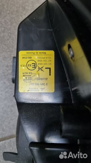 Фара ваз 2123, левая, bosch, с/о