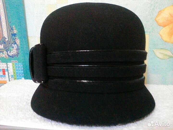 Новая фетровая шапка р.56