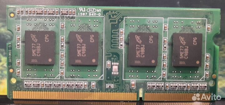 Оперативная память ddr3 sodimm 4Gb и 2 Gb 1333 MHz