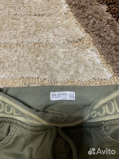 Утепленные брюки детские