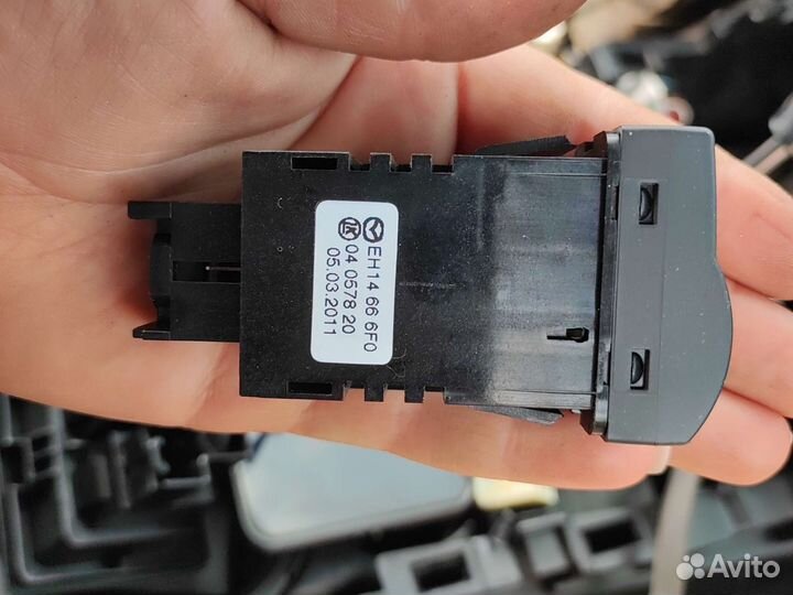 Кнопка корректора фар Mazda CX-7,CX-9