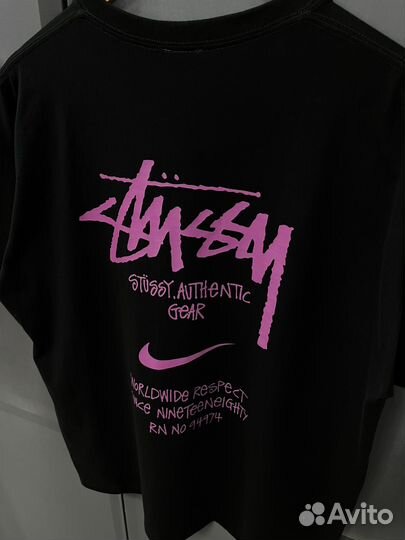 Футболка nike x stussy (хит сезона 2024)