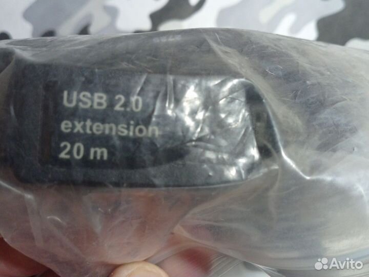 Удлинитель USB 20м