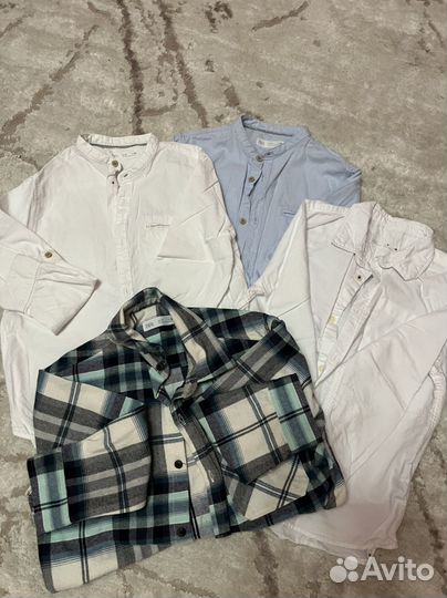 Рубашки для мальчика 7-8 лет