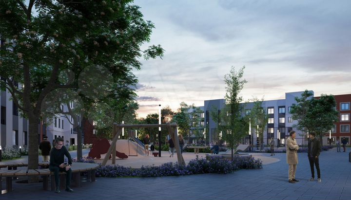 Квартира-студия, 27,5 м², 1/4 эт.