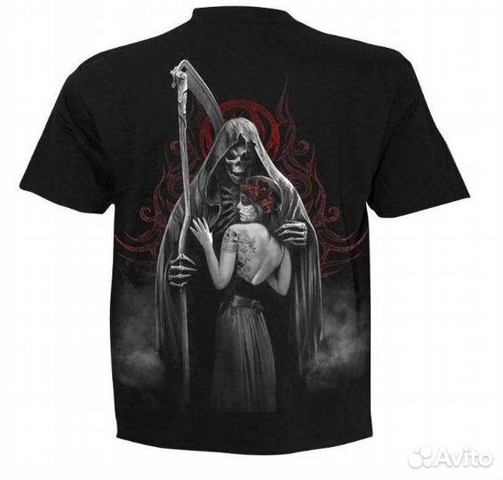 Футболка с изображениями с двух сторон