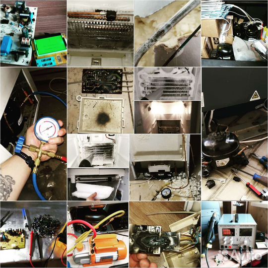 Ремонт холодильников