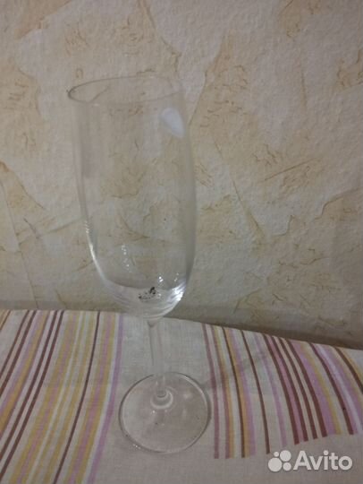 Фужеры стекло 0.2 новые 5 шт