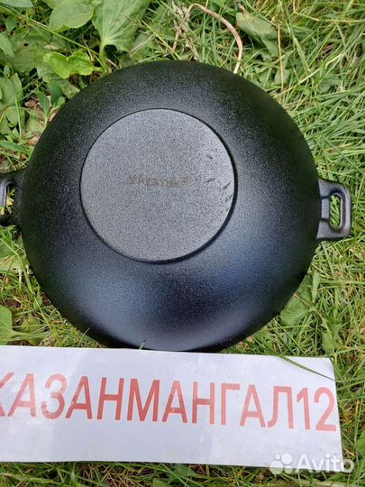 Чугунная сковорода вок