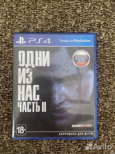 Игра для приставки ps4 The Last Of Us 2