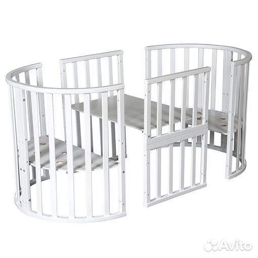 Детская кроватка-трансформер с маятником