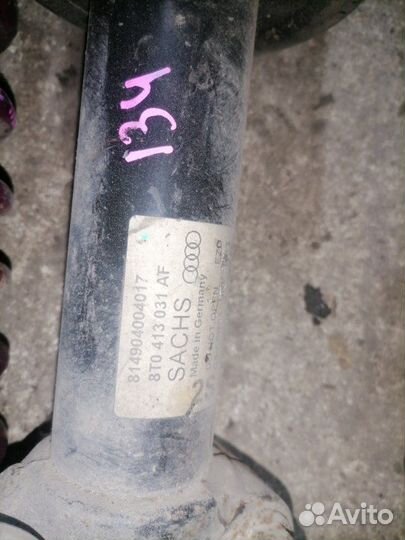 Комплект амортизаторов Audi A5 8T CDN 2010