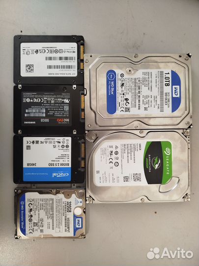 Жесткий и твердотельный диски HDD, ssd