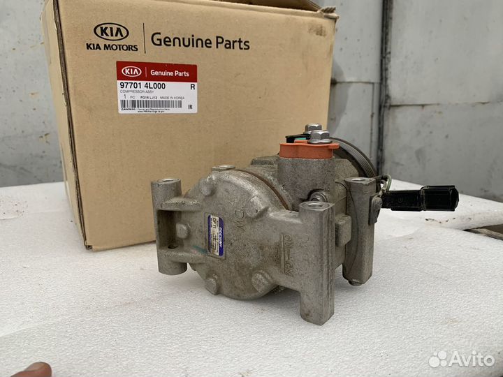 Компрессор кондиционера Kia Rio 3-Hyundai Solaris
