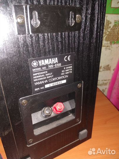 Акустические колонки yamaha