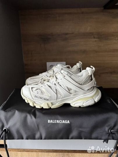 Balenciaga track white