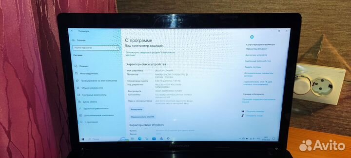 Ноутбук lenovo g580
